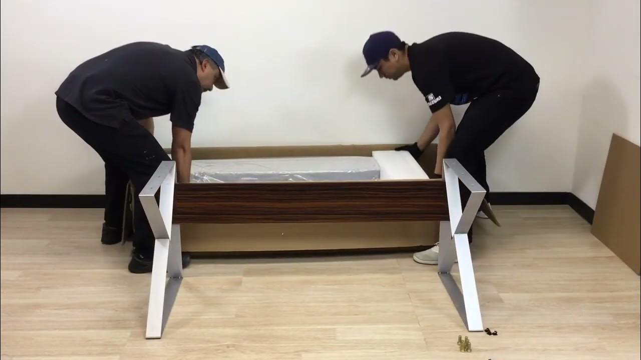 Center Digital Desk Unpacking and Assembly Guide YouTube