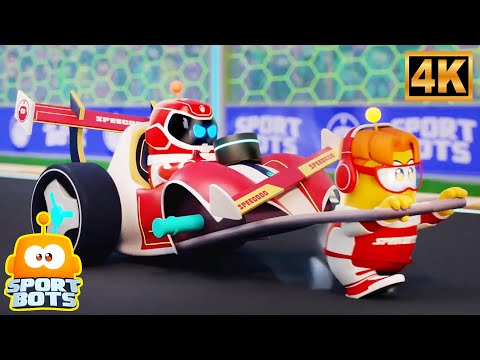 Pitstop Crew Car Fixing Animated Cartoon Video for Preschoolers