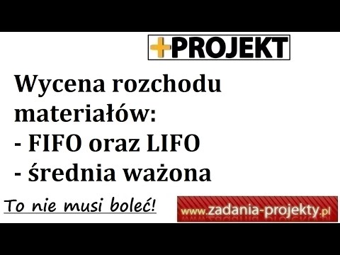 Wideo: Różnica Między FIFO A średnią Ważoną