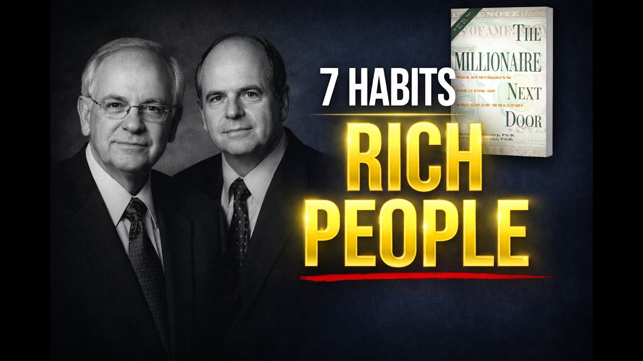 7 Habits That Secretly Make People Rich | The Millionaire Next Door ...
