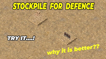 Stockpile Helpful In Defence? | Stronghold Crusader | Stockpile Complete Guide