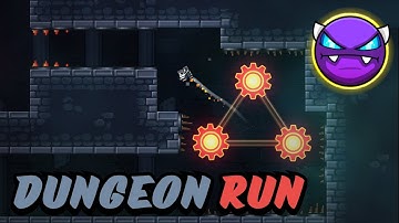 "Dungeon Run" by Destriv (Platformer Demon) | Geometry Dash 2.2
