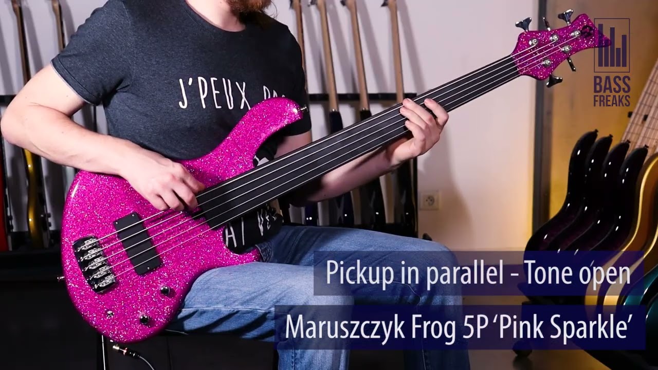 Maruszczyk Instruments Frog-5P fretless Live Demo - BassFreaks.net