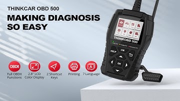 THINKCAR Thinkobd 500: Check Engine Light Diagnosis & Repair Guide |