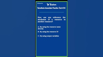 #aws #terraform #exam