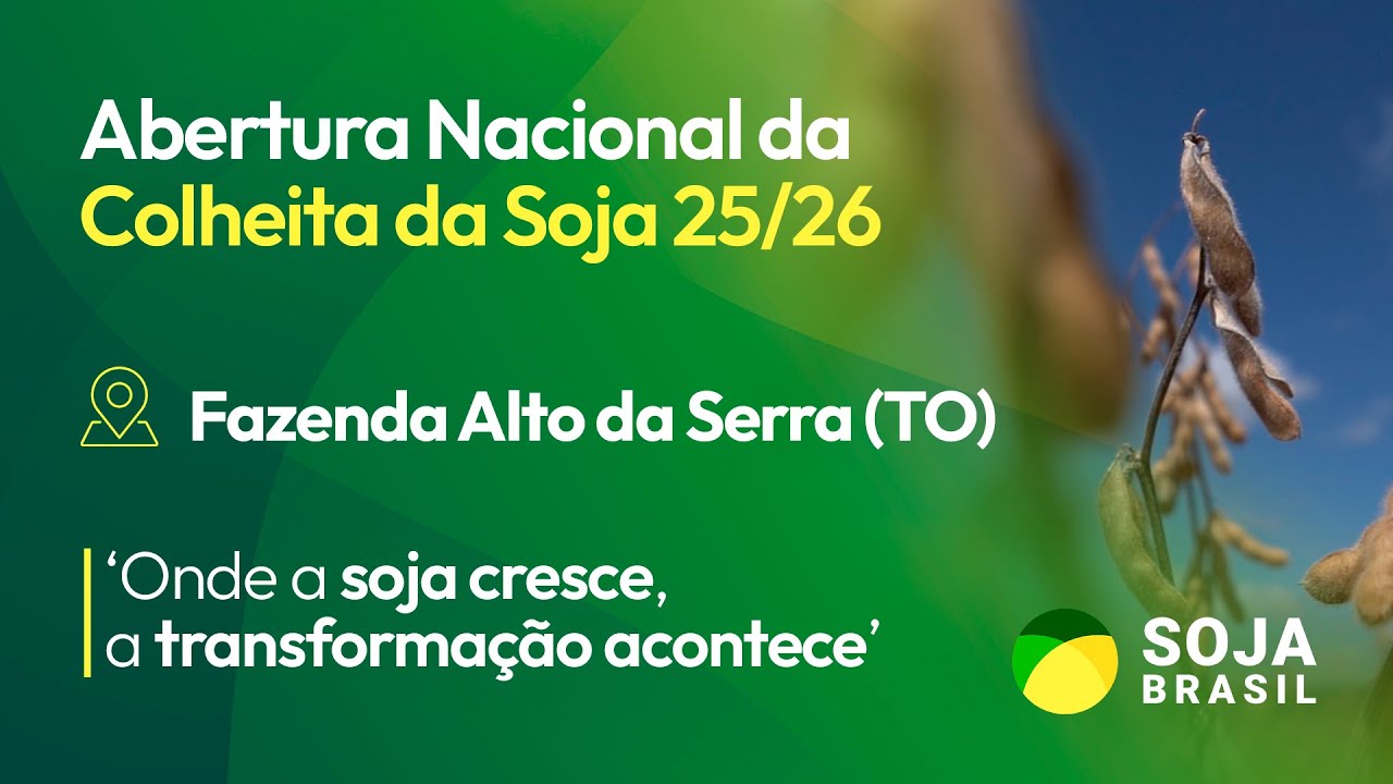 Abertura Naciona da Colheita de Soja - Porto Nacional