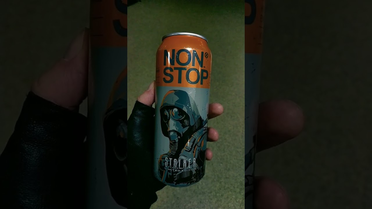 NON STOP S.T.A.L.K.E.R. energy drink dedicated to the