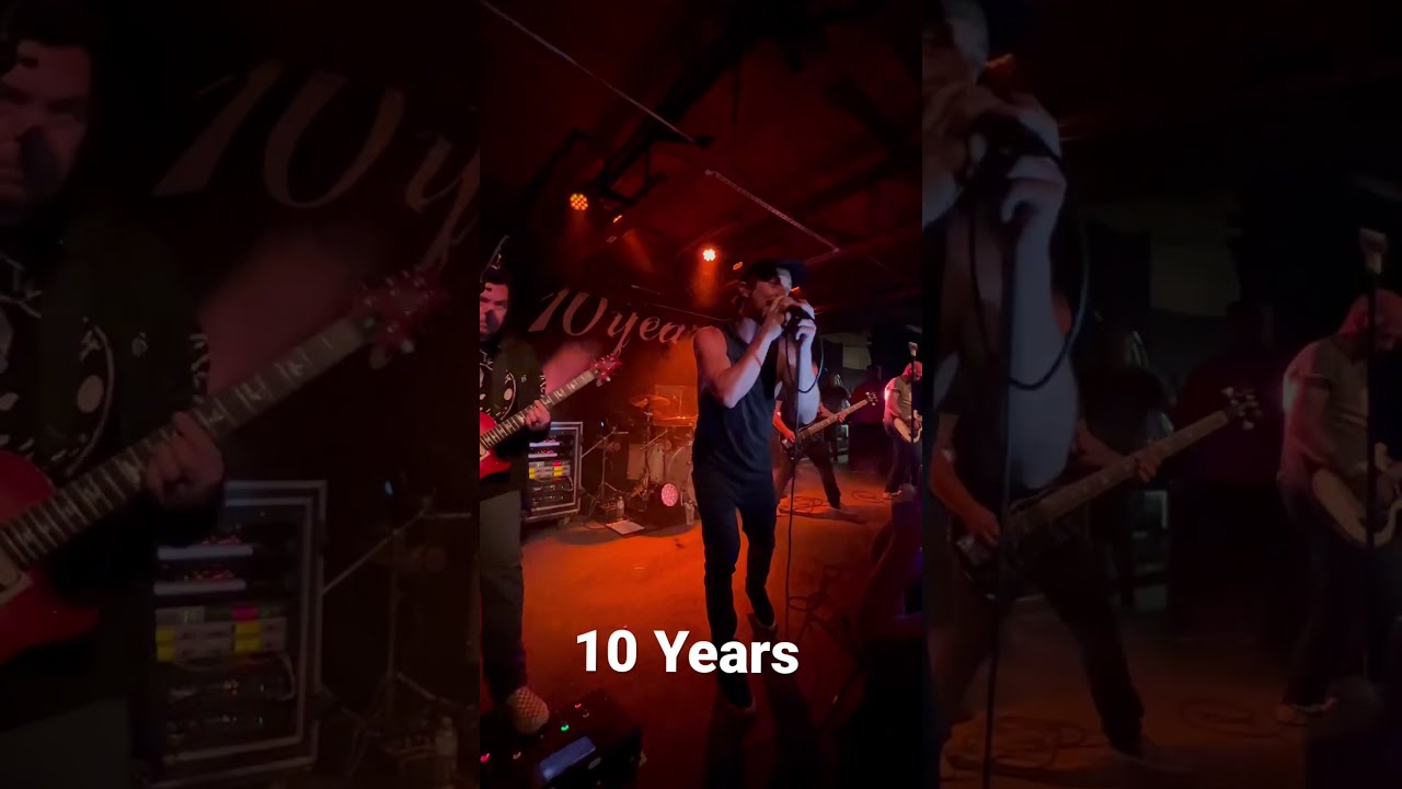 10 Years Fix Me Live In Salt Lake City 2022 Metal Alternative Rock 10years Music
