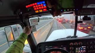 RUNNING over a DEAD deer || the way to a Heavy Accident