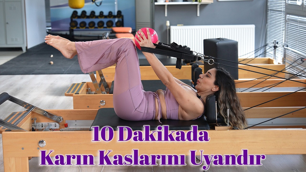 10 Dakikada Karın Kaslarını Uyandır!