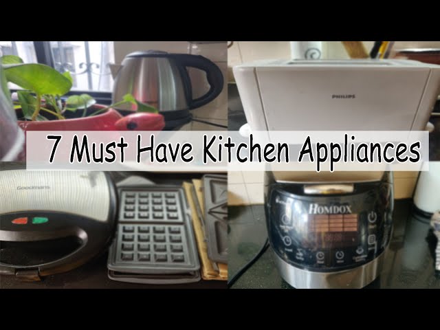 7 Must Have Small Domestic Appliances