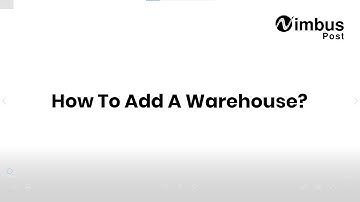 How to add a warehouse on NimbusPost