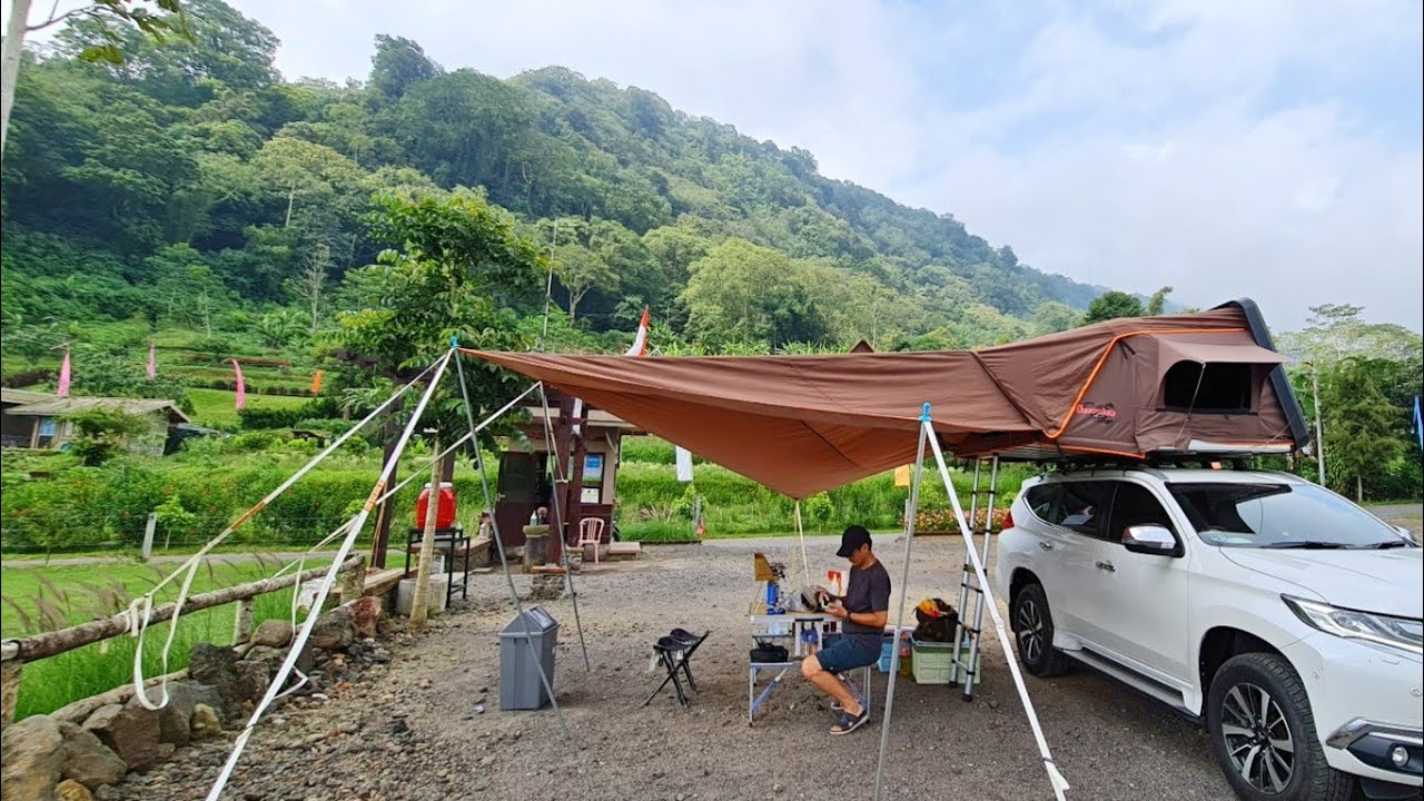 Camping di Tepi Buyan Campfire, Bedugul, Bali || Roadtrip Jawa-Bali #3