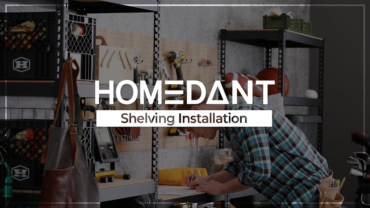 [HOMEDANT] Standing Shelf - Assembly Guide