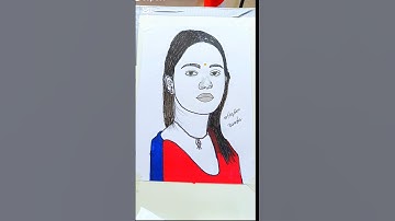 Drawing a Face, But I Only Have 30 Seconds... Art Challenge! (#shorts)