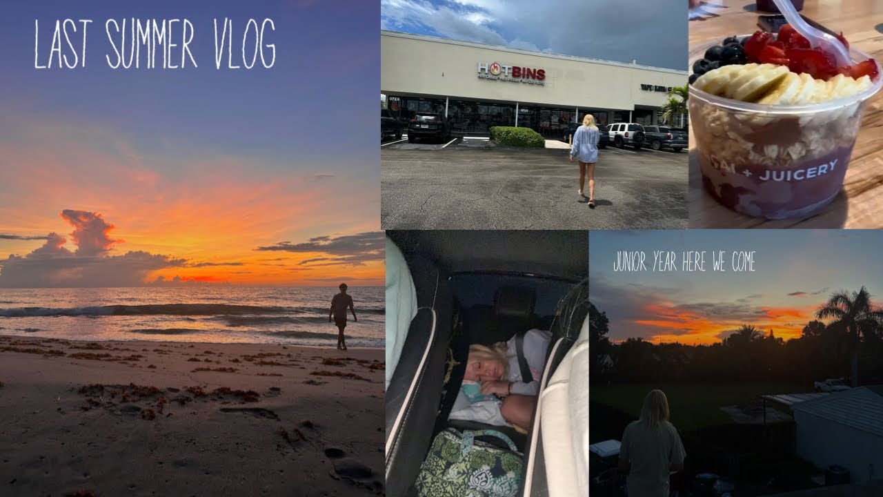 spend the day with me | last summer vlog of 2023