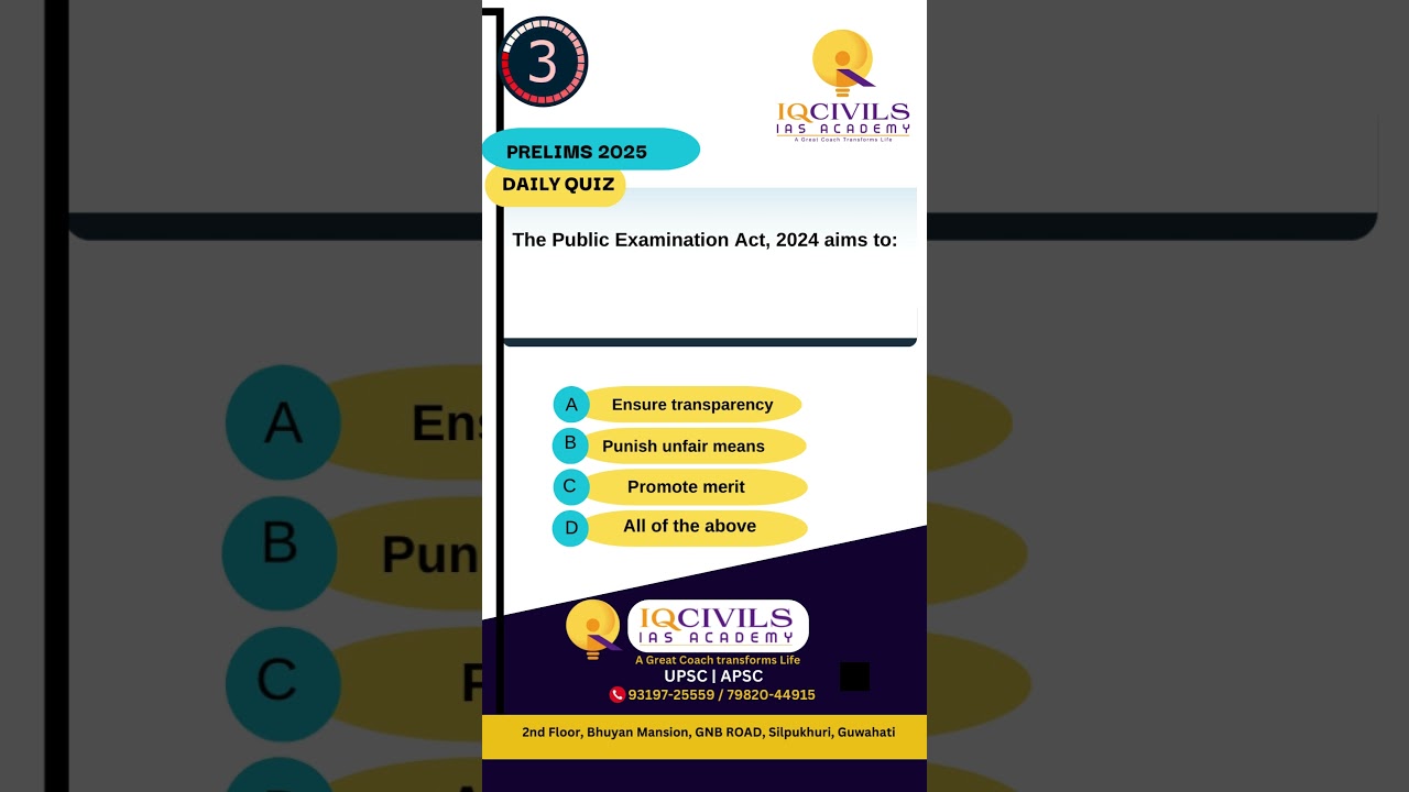 UPSC APSC Prelims Daily Quiz 