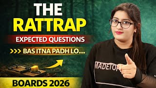 The Rattrap Cl 12 Most Important Questionscbse Cl 12Th English Board Exam