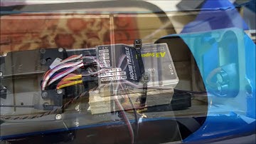 Eagle A3 Super II 3-Axis Plane Gyro mounting on calmato and test