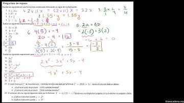 Ejemplos evaluando expresiones variables