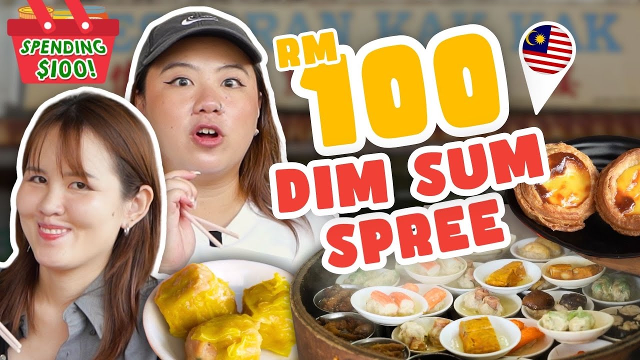 We Spent 100 RINGGIT On Dim Sum In Johor Bahru! Eatbook Overseas