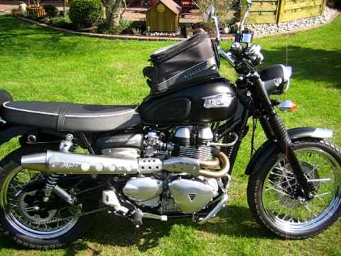triumph scrambler youtube