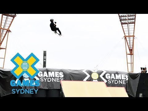 Trey Wood wins Skateboard Big Air bronze | X Games Sydney 2018