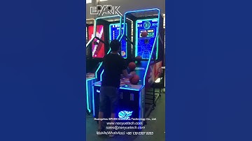 EPARK Hoop Dreams ,55 Inch LCD display street basketball arcade game machine ticket redemption  超级锋霸