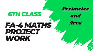 6th 💯MATHS FA-4 Project (Tool-3) -6th Class 💯SAMP-4 MATHS Project(New) | 6th 💯MATHS FA-4 PROJECT WRK