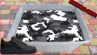 HYDRO Dipping Black Air Force 1 Lows !
