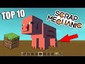 TOP 10 MINECRAFT Šíleností v Scrap Mechanic - Nakashi [CZ]