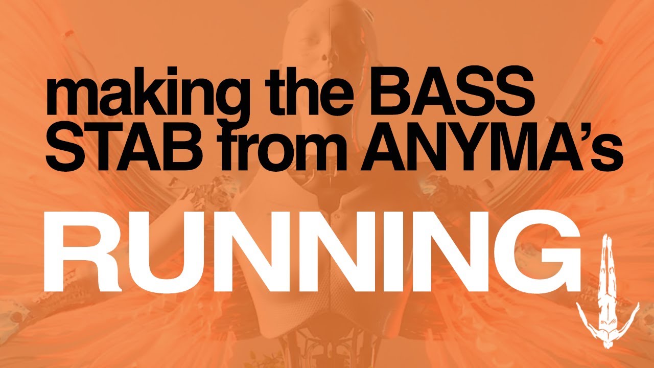 How to make the ANYMA'S 'RUNNING' BASS STAB  (+preset)