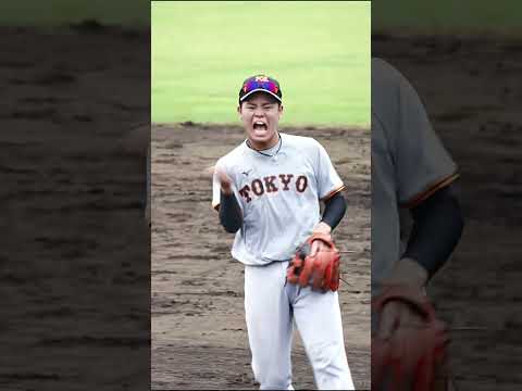 【巨人】1年目の中山礼都選手と5年目の中山礼都選手 #shorts #baseball #sports #ジャイアンツ #巨人 #プロ野球