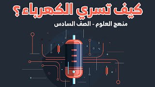 علوم الصف السادس درس كيف تسري الكهرباء