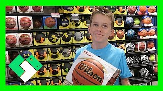 INDOOR BASKETBALL SHOPPING (Day 1601) | Clintus.tv