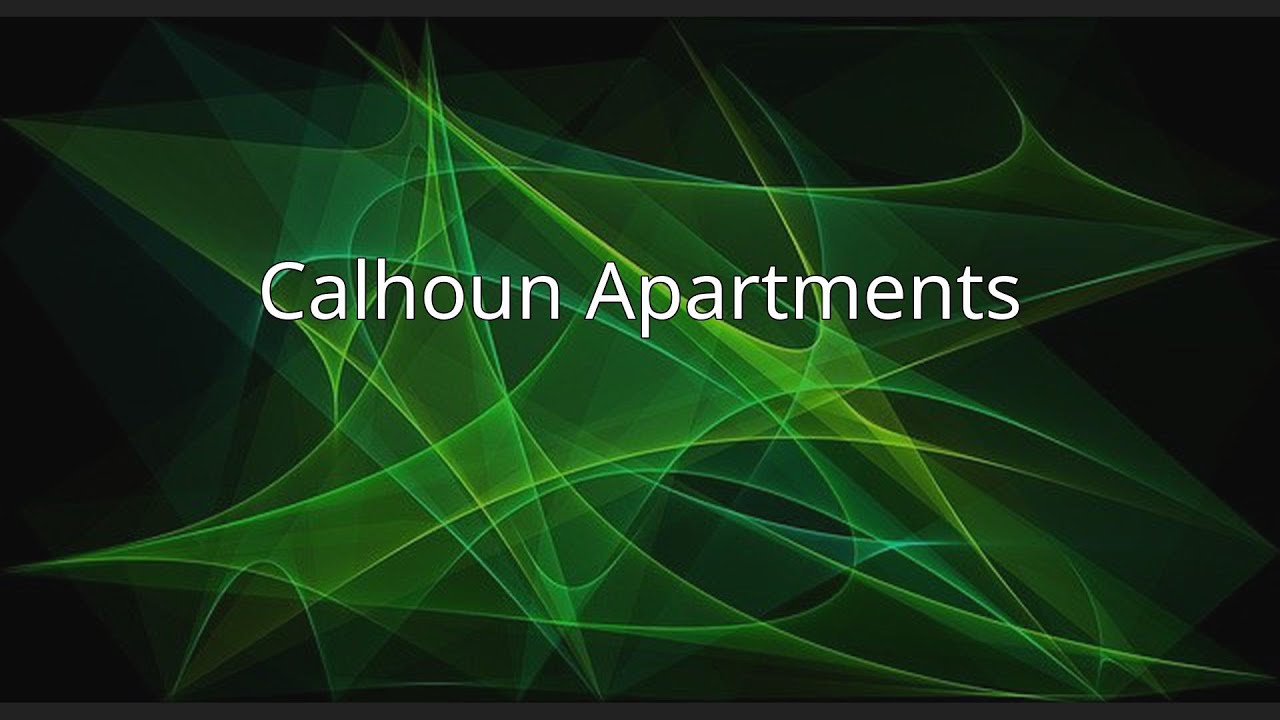 Calhoun Apartments YouTube
