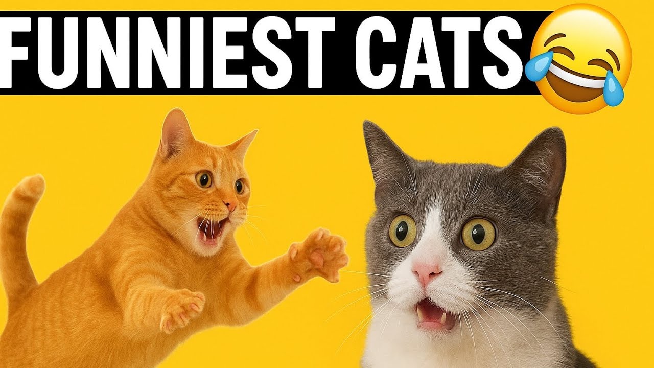 Funniest Cats Ever! 😂 Cute & Funny Cat Compilation 2025 - YouTube