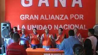 EL PARTIDO GANA SE REUNIO  CON LIDEREZAS DE USULUTAN.CANAL 77