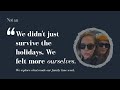 We survived the holidays | Not Us Podcast