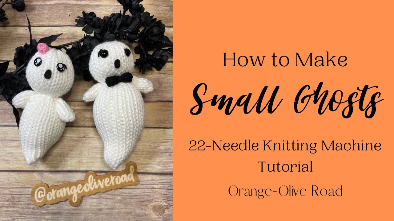 how to make Quick #headband on 22 needles knitting machine 