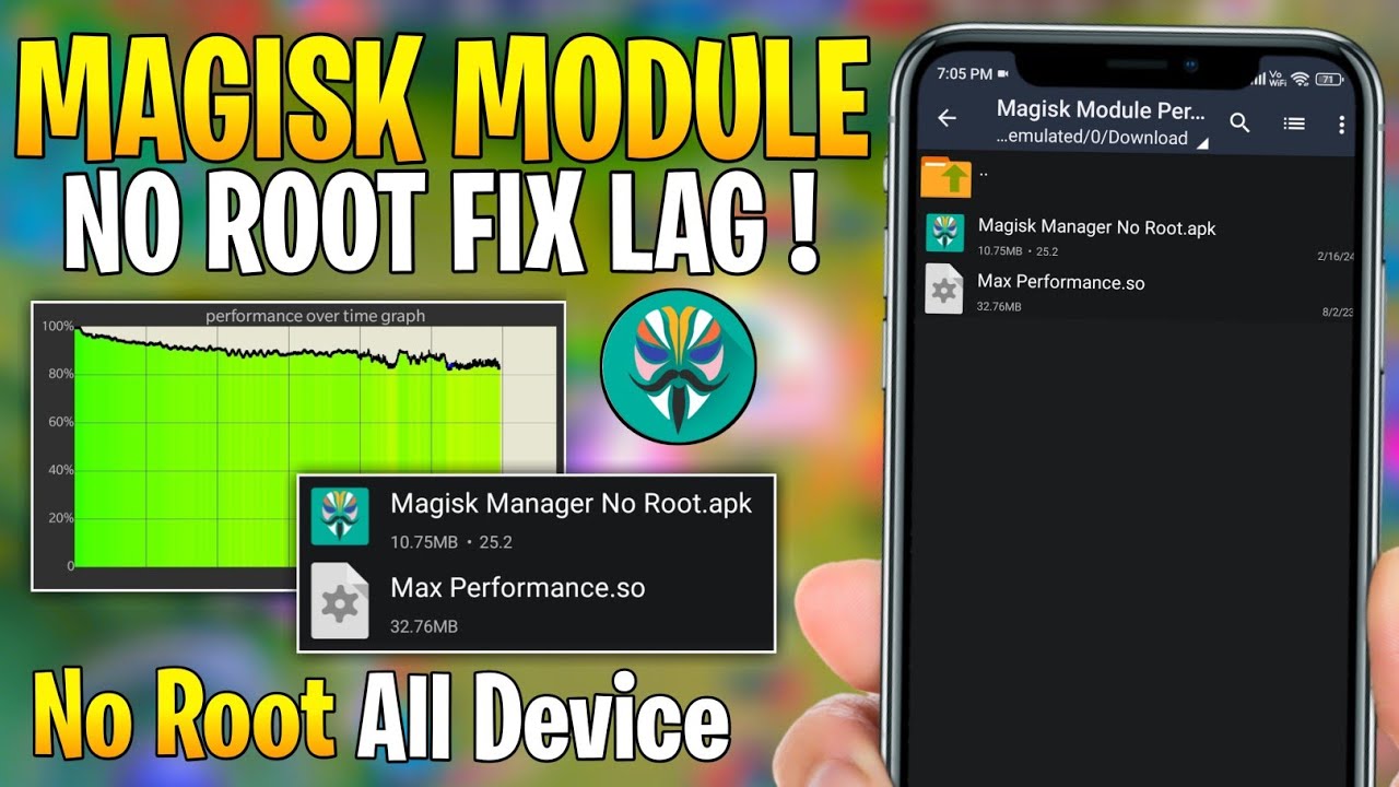 Magisk Module No Root | Max Performance | Max FPS & Fix Lag !! - YouTube