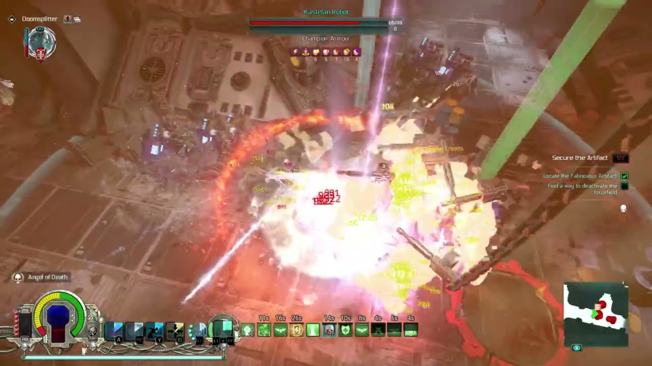 LV122 Mech / Scatter field blade of Sacrifice warp build ／Inquisitor Martyr