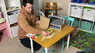 Melissa & Doug Top & Bake Wooden Pizza Counter Play Set 41 Pcs   Pizza Toy Wooden Play Food Set,