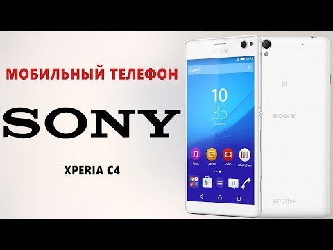 Смартфон Sony Xperia C4 16Gb White - видео обзор