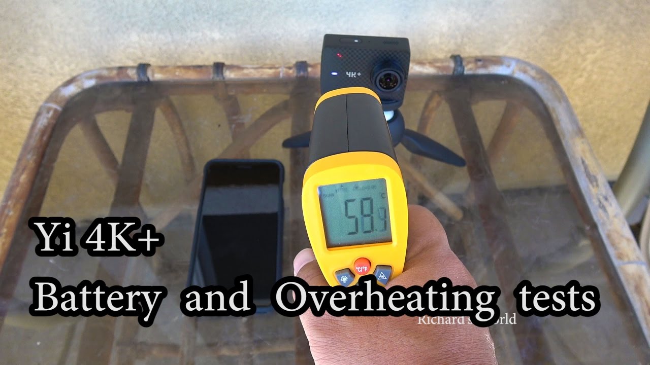 Yi 4K+ Camera Overheating and Battery Life Test Results YouTube