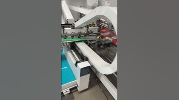 Automatic folder glue machine for corrugated carton box!