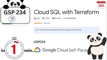 [ NEW 2025 ] Cloud SQL with Terraform #qwiklabs Google Cloud Arcade Lab Solution #arcade easy step