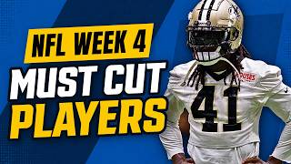 Fantasy Football Waiver Wire: MUST CUT Players Heading into Week 4