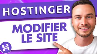 Comment Modifier votre Site Web Hostinger