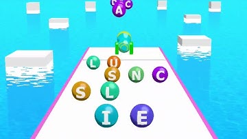 ABC Run - 2048 Alphabet Runner ! Levels Gameplay android,ios Part 38